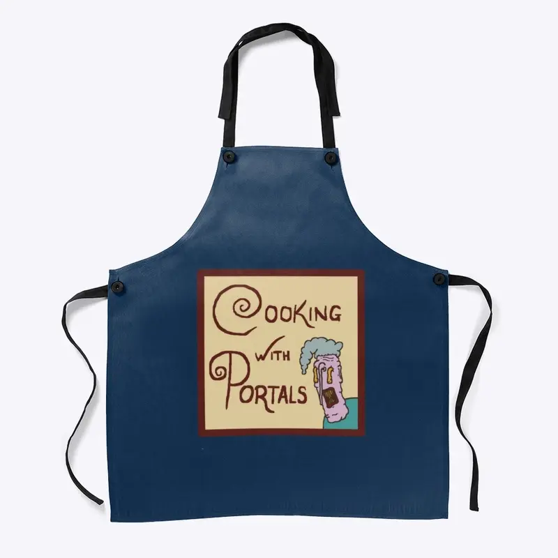 Cooking with Portals Apron