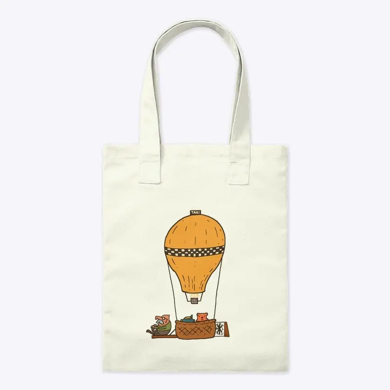 Hot Air Balloon Taxi Tote